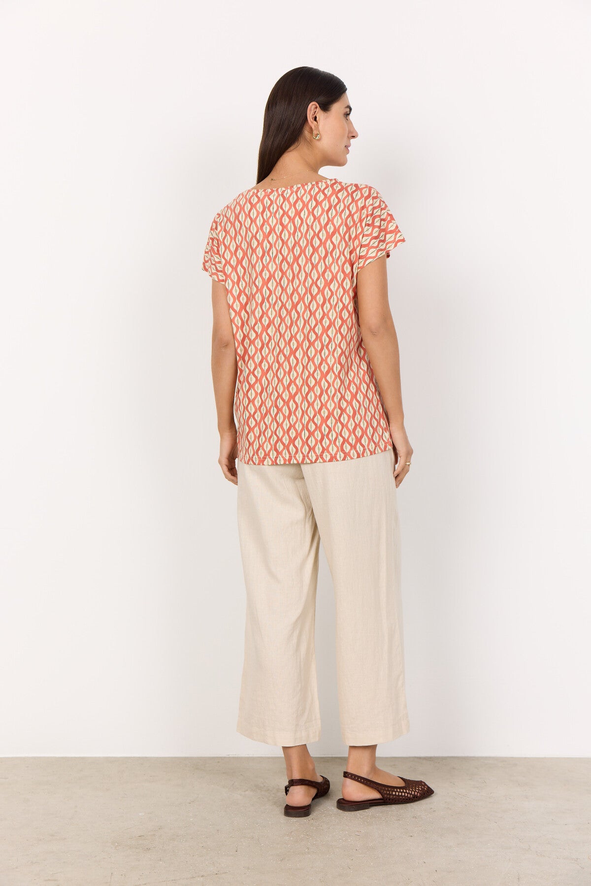 SC-FELICITY AOP 506 T-shirt Orange