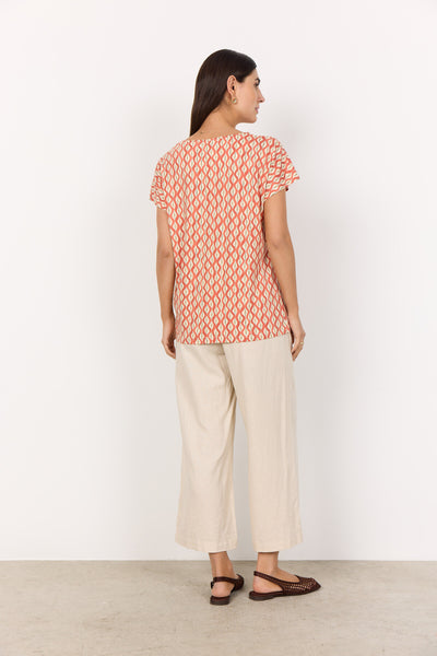 SC-FELICITY AOP 506 T-shirt Orange