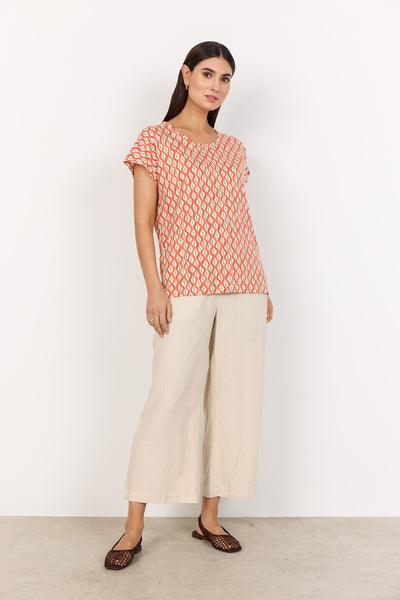SC-FELICITY AOP 506 T-shirt Orange