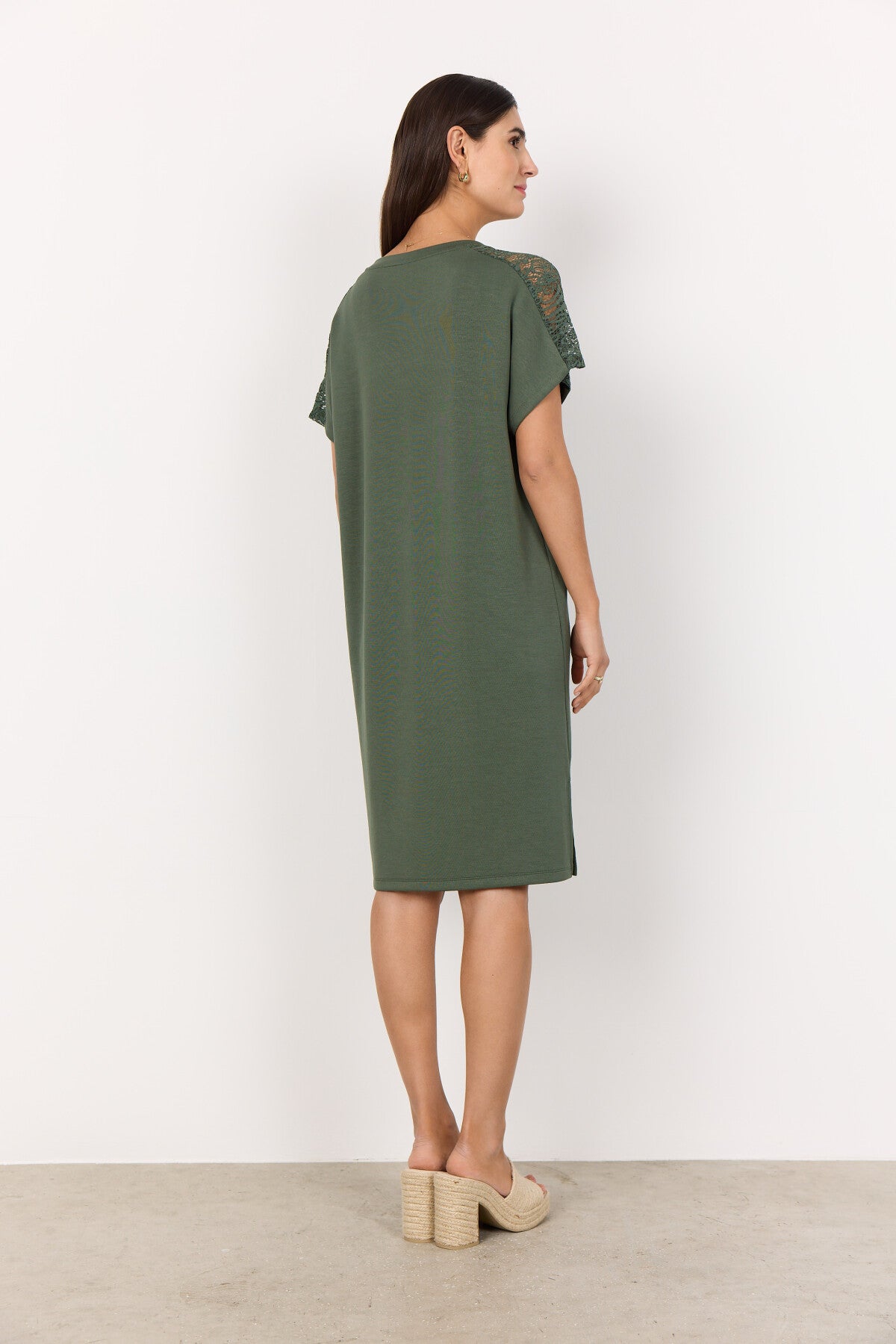 SC-BANU 236 Dress Dark green