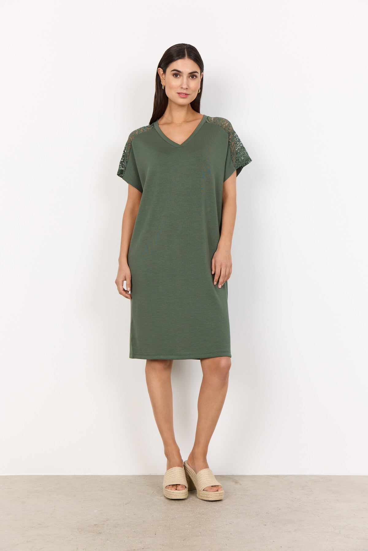 SC-BANU 236 Dress Dark green