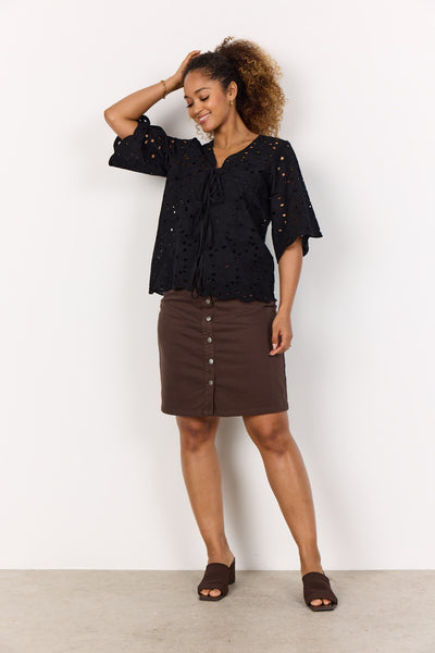 SC-RENNETTE 2 Blouse Black