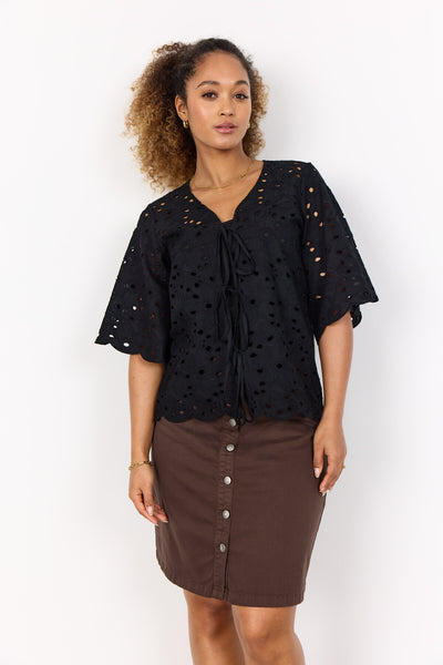 SC-RENNETTE 2 Blouse Black