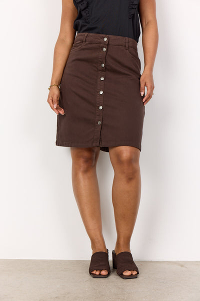 SC-ERNA 10 Skirt Dark brown