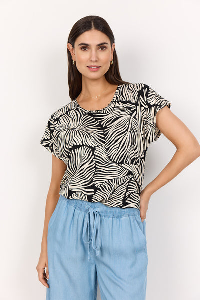 SC-MARICA AOP 330 T-shirt Black