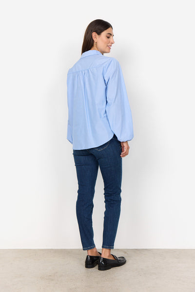 SC-ONARI 1 Blouse Light blue