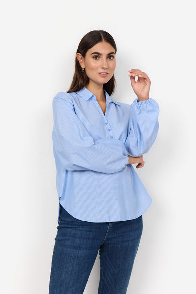 SC-ONARI 1 Blouse Light blue