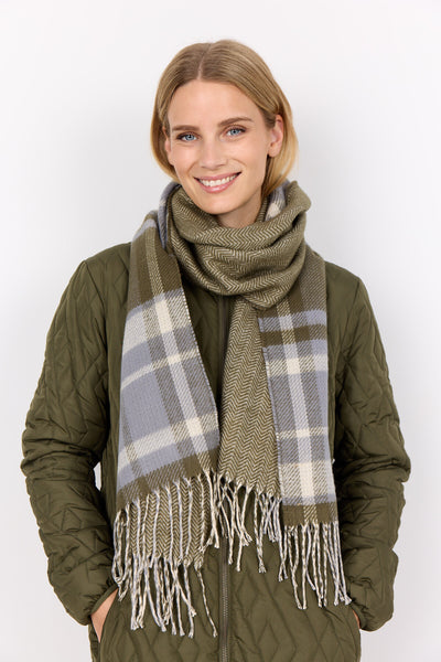 SC-FOREST 1 Scarf Olive