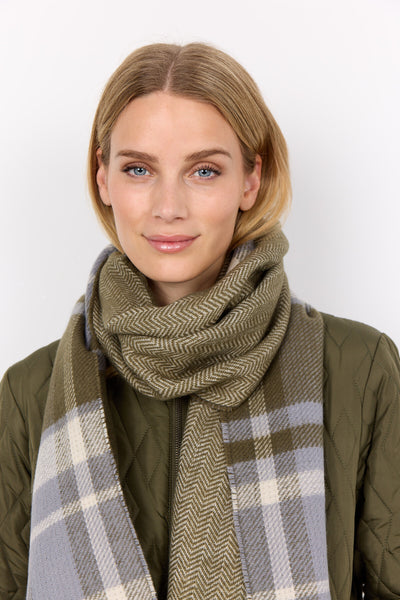 SC-FOREST 1 Scarf Olive