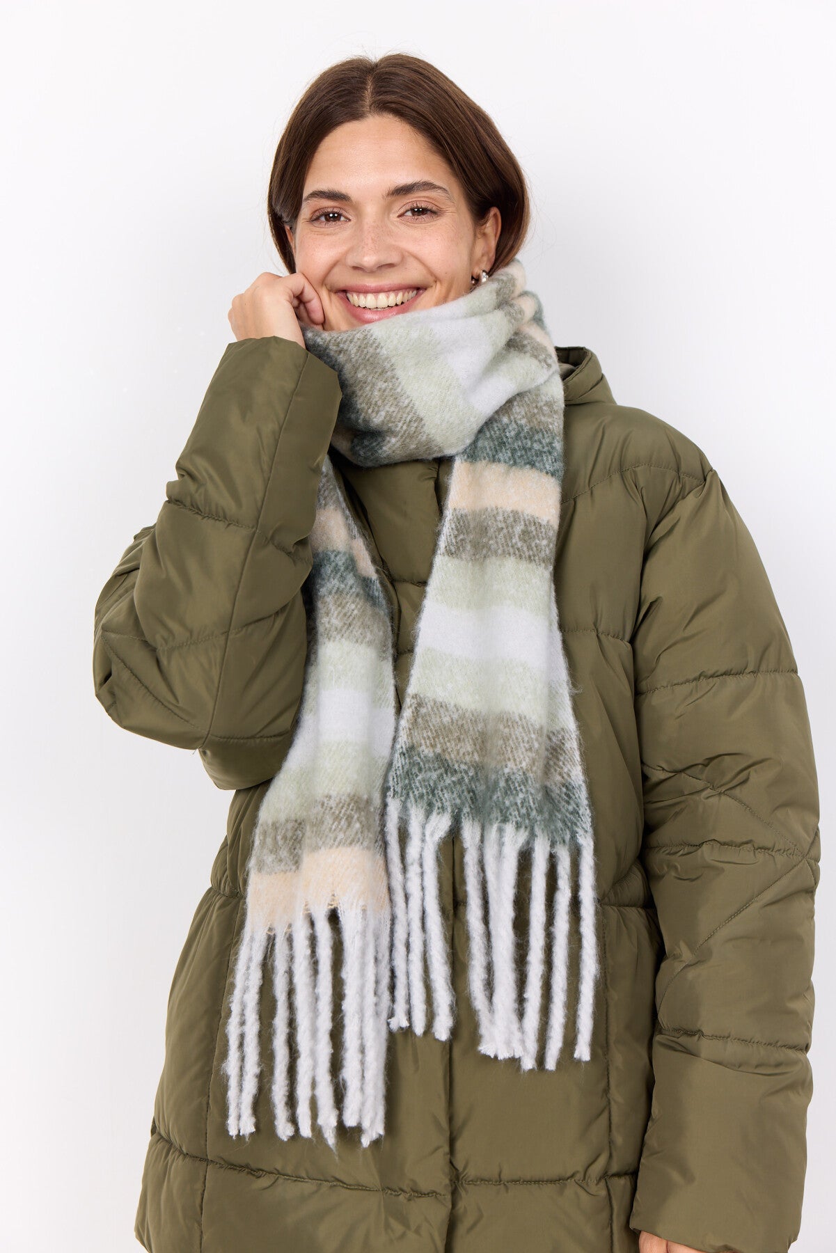 SC-FRIA 1 Scarf Olive