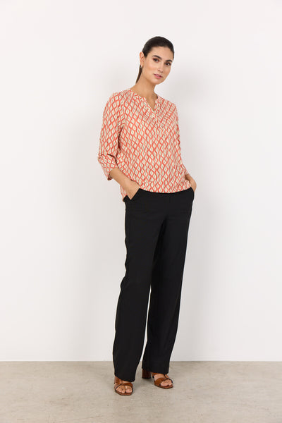 SC-FELICITY AOP 507 Blouse Orange