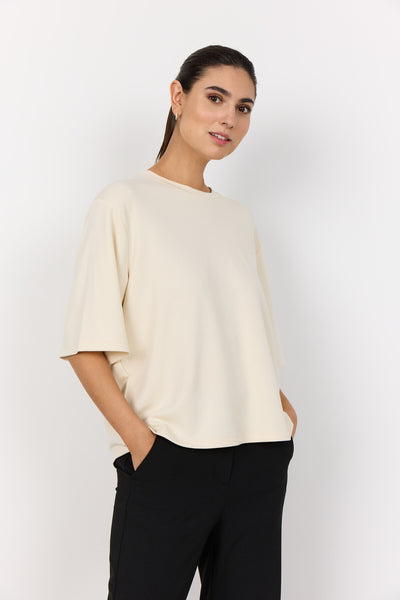SC-BANU 231 T-shirt Cream