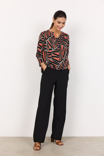 SC-FELICITY AOP 510 Blouse Orange