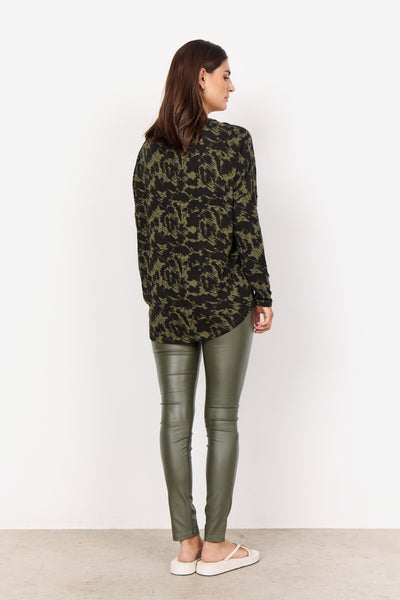 SC-BIARA AOP 121 Blouse Olive