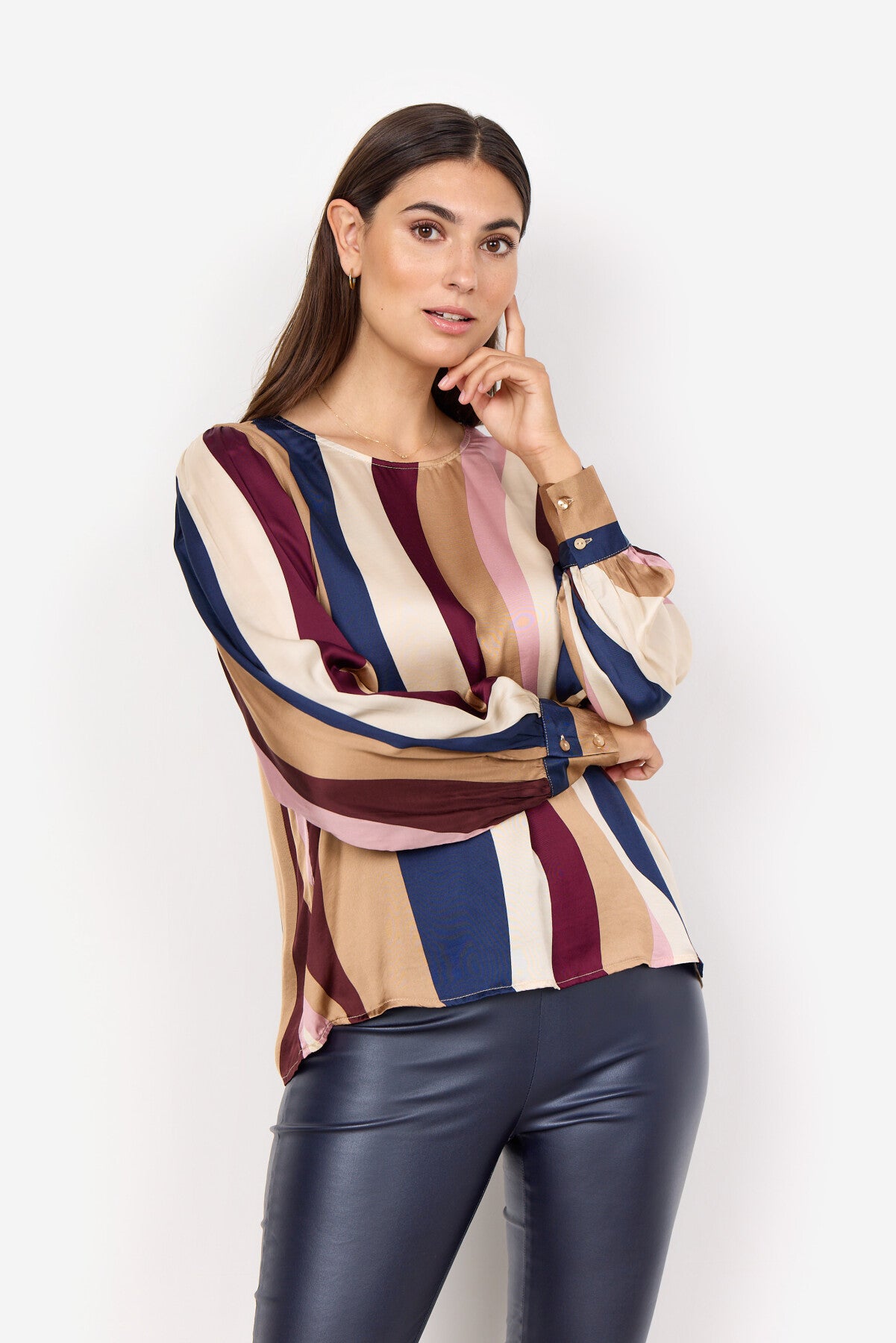 SC-INES 1 Blouse Bordeaux