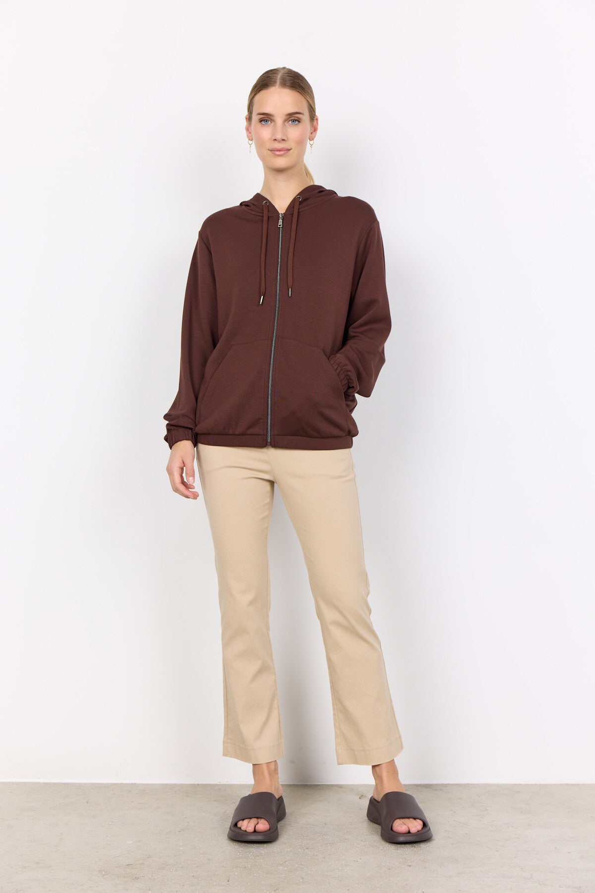 SC-BANU 177 Sweatshirt Dark brown