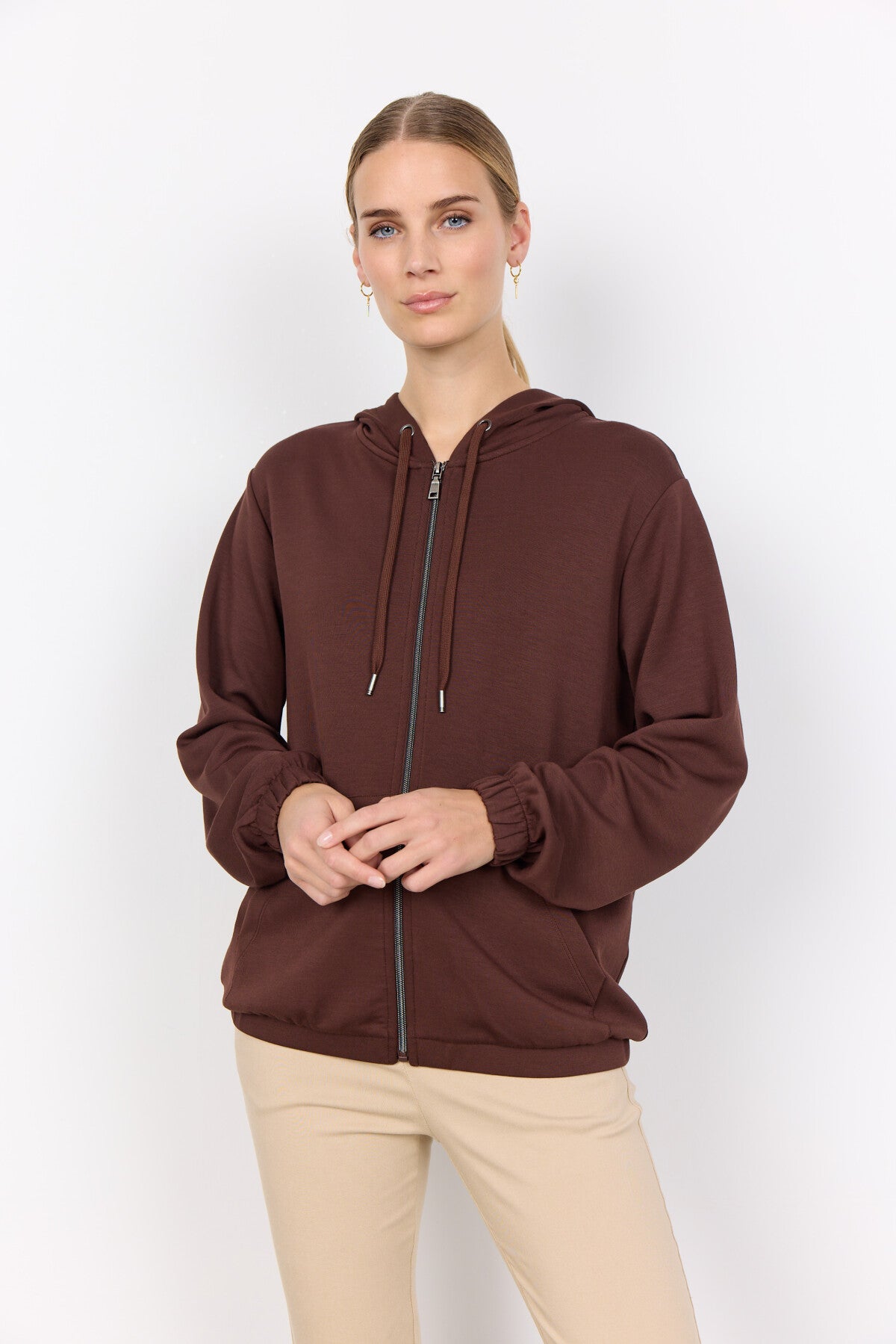 SC-BANU 177 Sweatshirt Dark brown