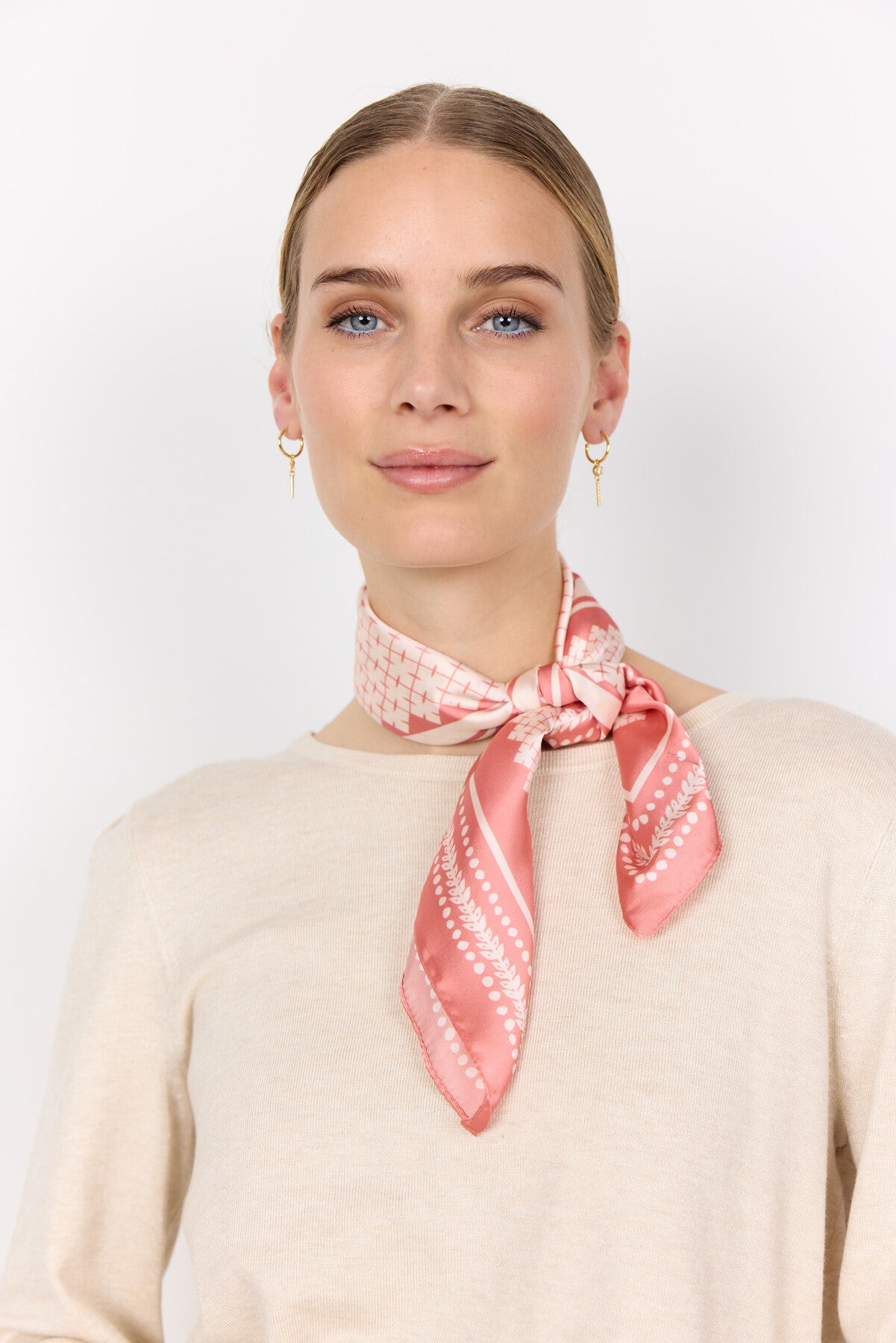 SC-OLA 1 Scarf Rose