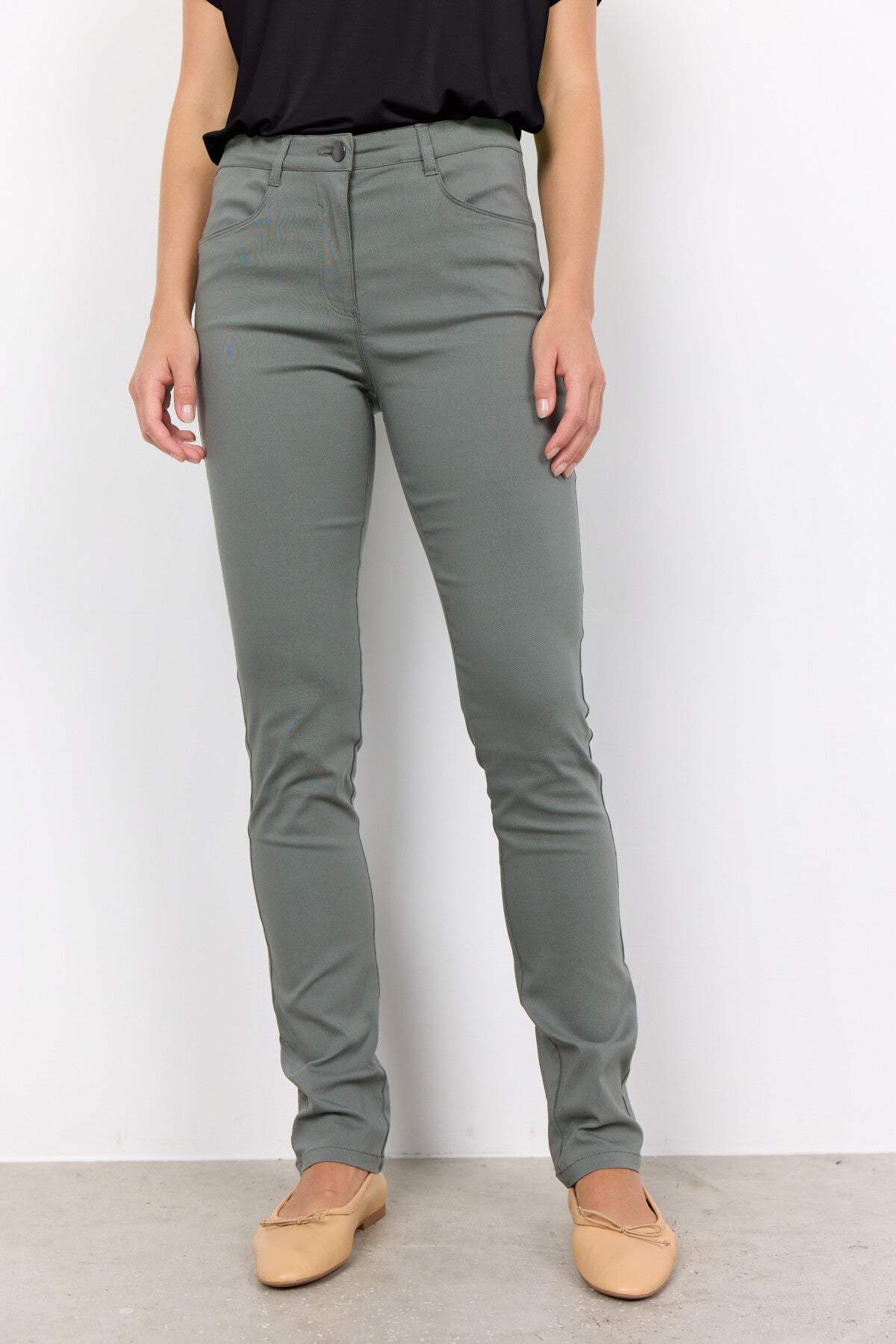 SC-LILLY 1-B Pants Dusty Green