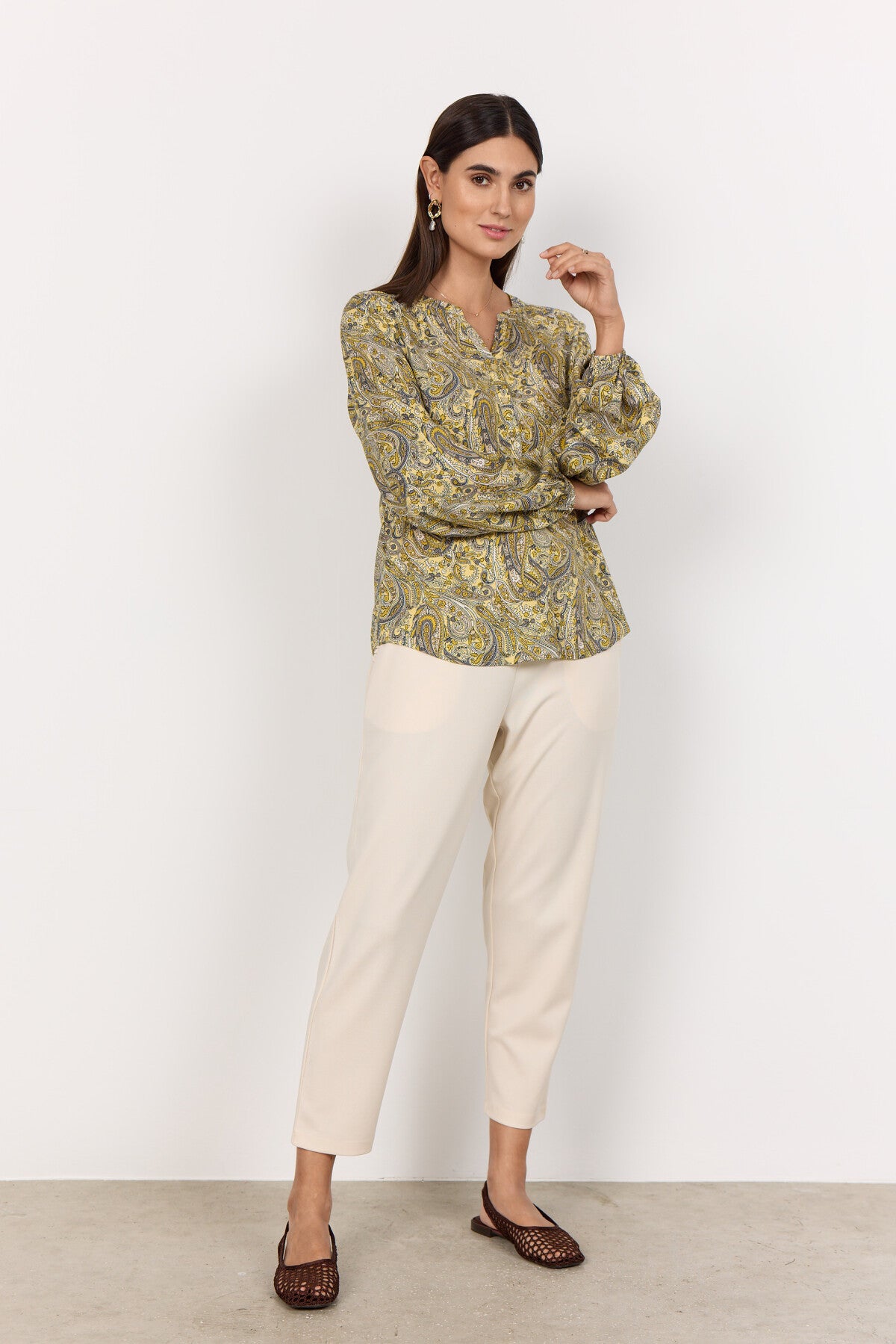 SC-PIANNA 2 Blouse Yellow