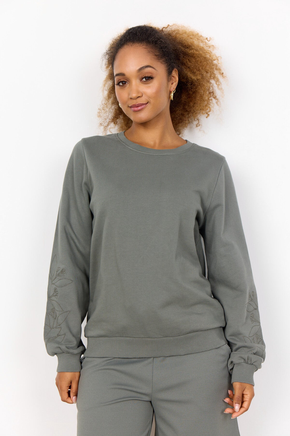 SC-ODETTE 5 Sweatshirt Dusty Green