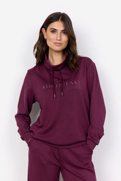 SC-BANU 196 Sweatshirt Bordeaux