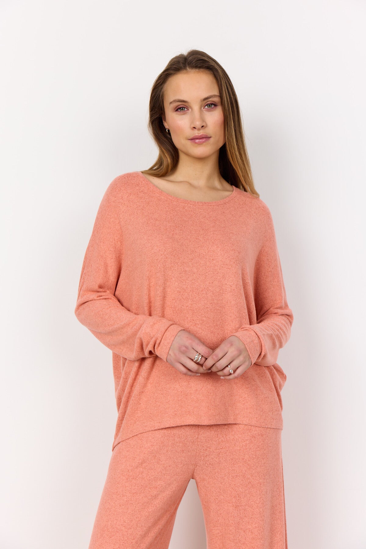 SC-BIARA 1 Blouse Coral