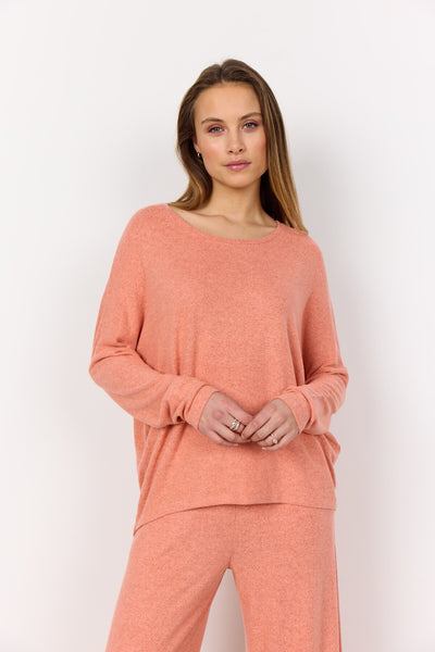 SC-BIARA 1 Blouse Coral