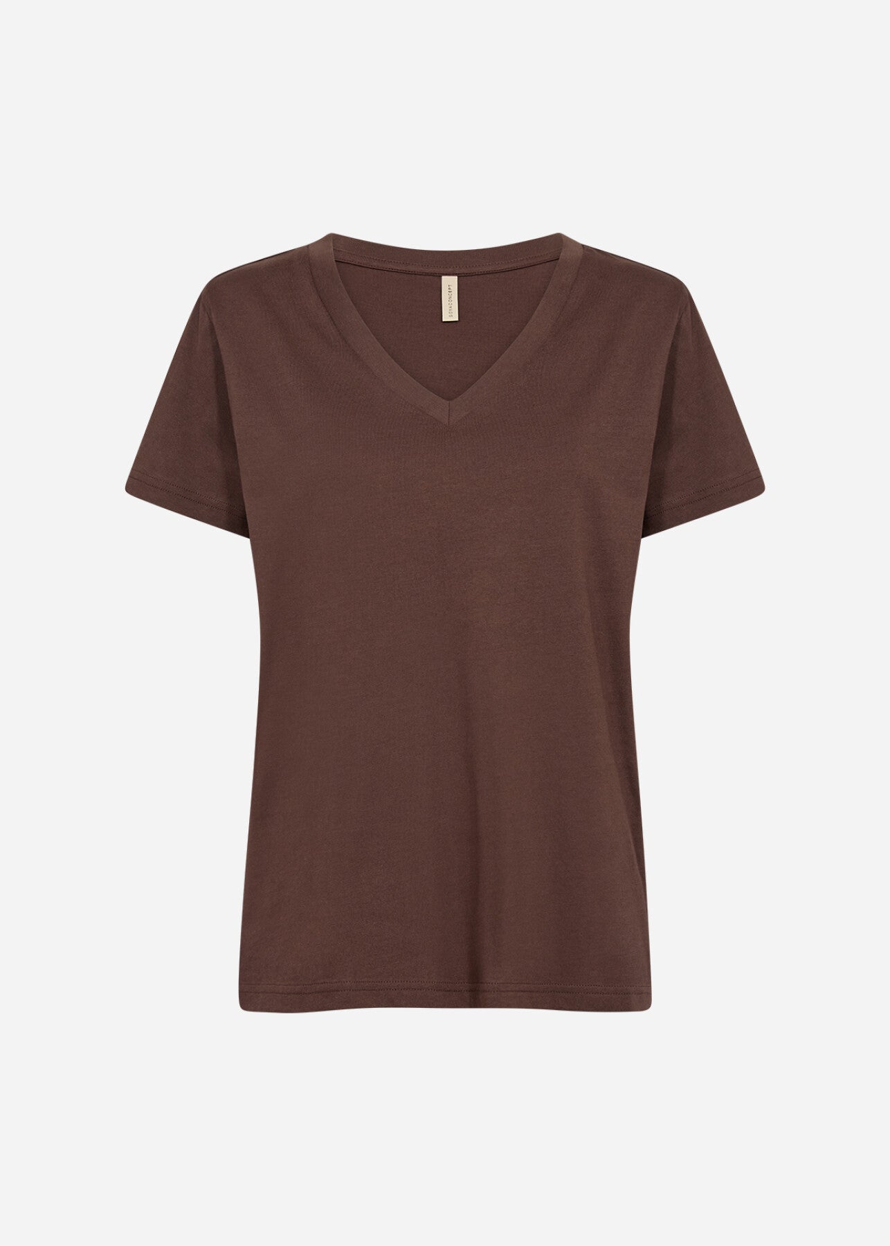 SC-DERBY 2 T-shirt Dark brown