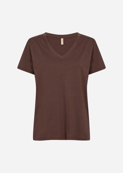 SC-DERBY 2 T-shirt Dark brown