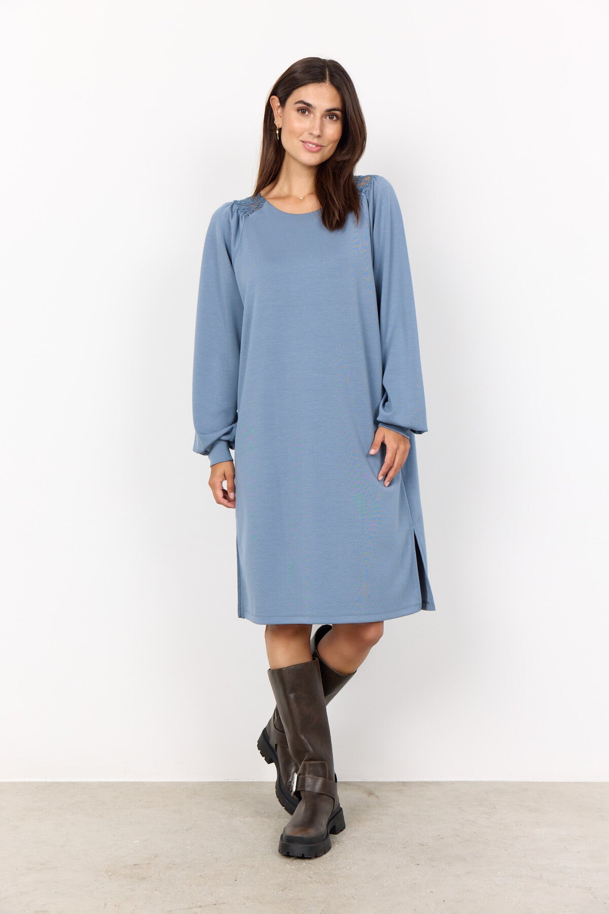 SC-BANU 124 Dress Light blue