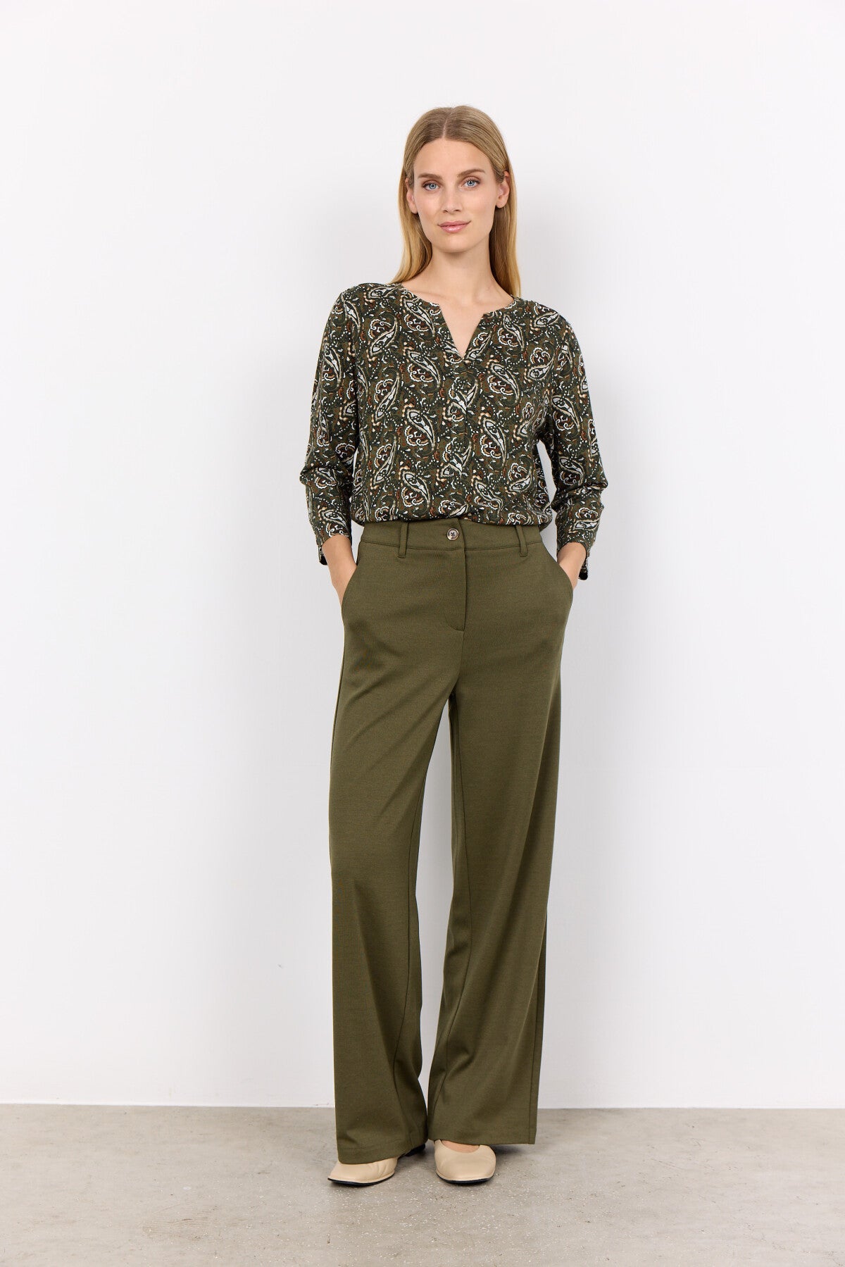 SC-DANIELA 9 Pants Olive