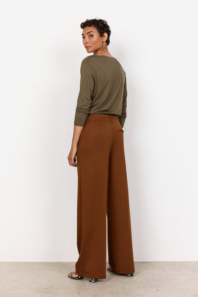 SC-DANIELA 9 Pants Brown