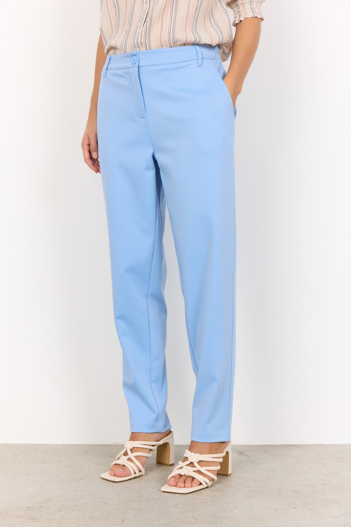 SC-DANIELA 7 Pants Light blue