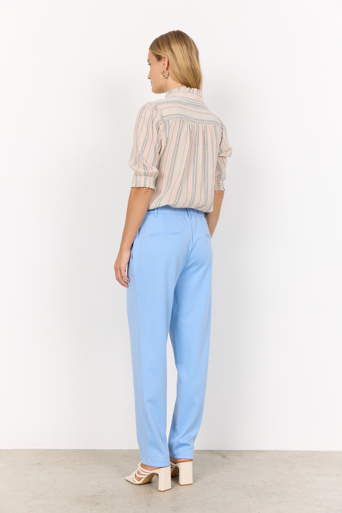 SC-DANIELA 7 Pants Light blue