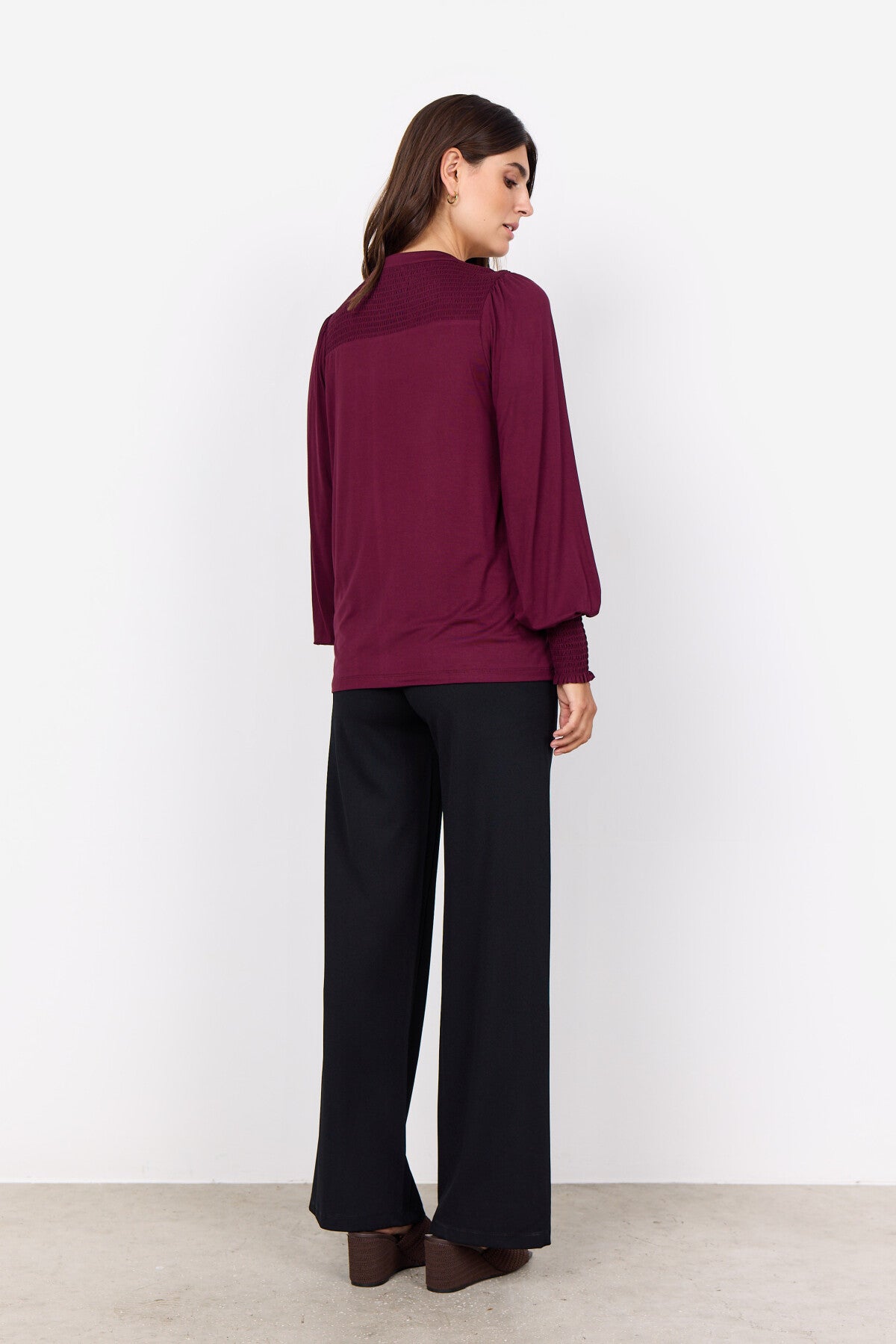 SC-MARICA 303 Blouse Bordeaux