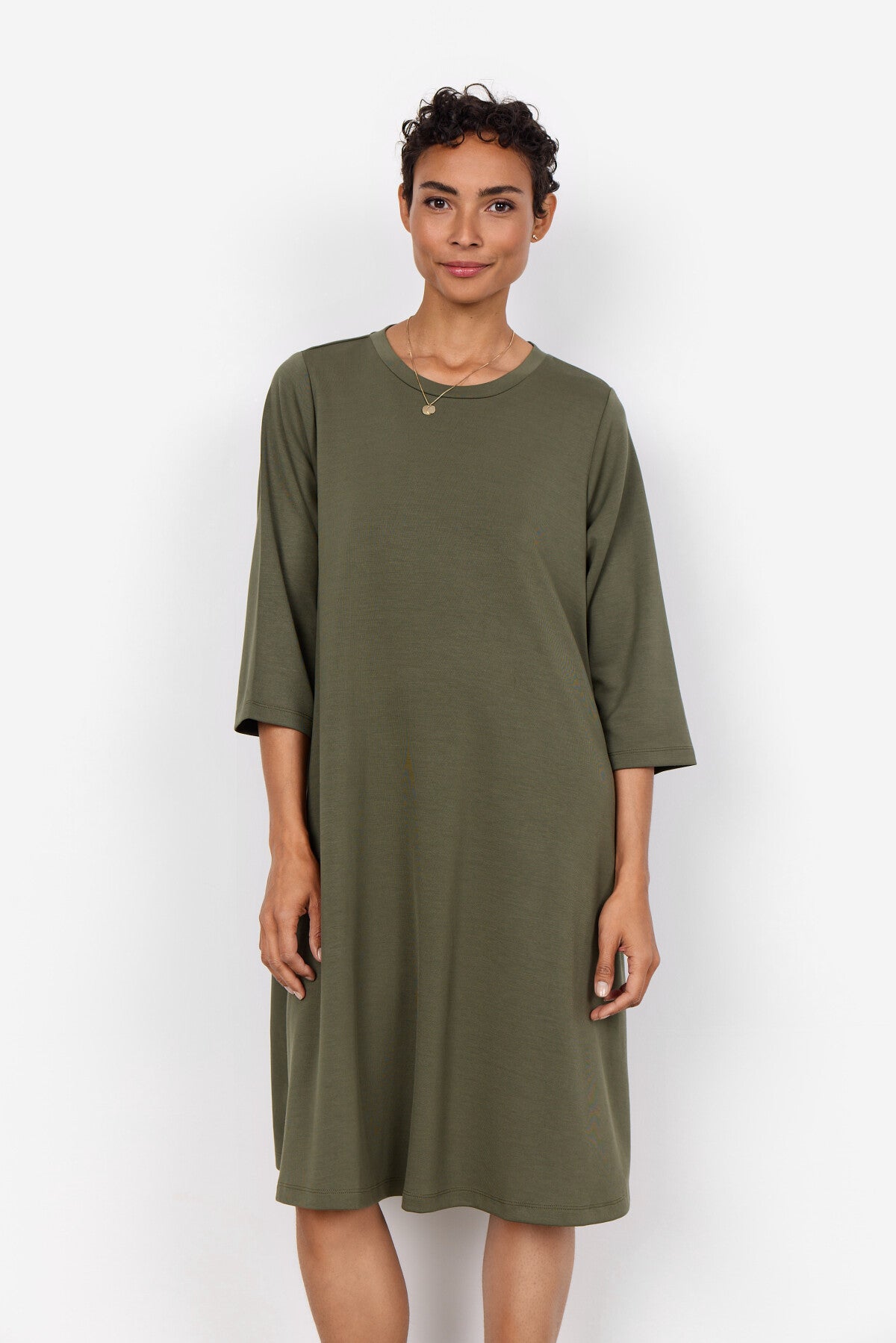 SC-BANU 155 Dress Olive