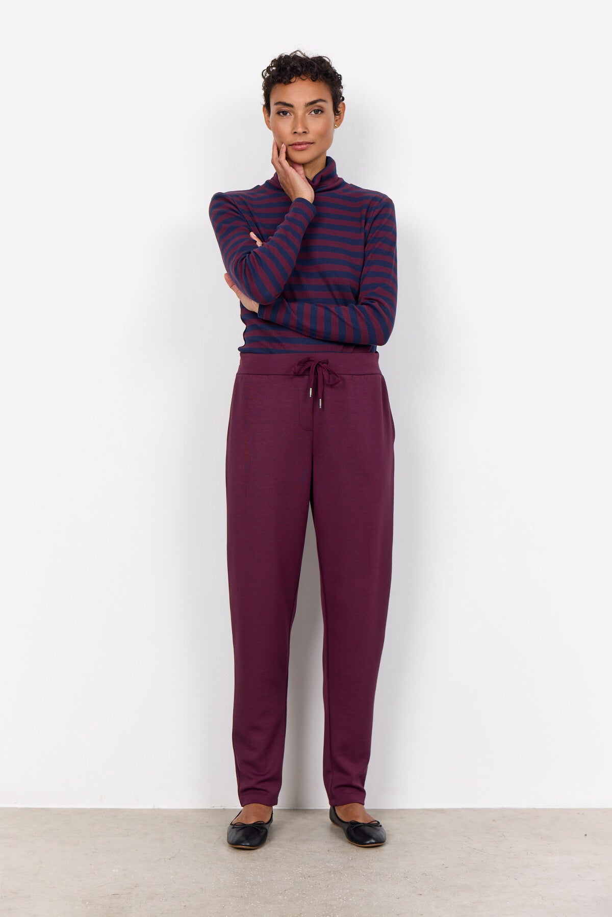 SC-BANU 157 Pants Bordeaux