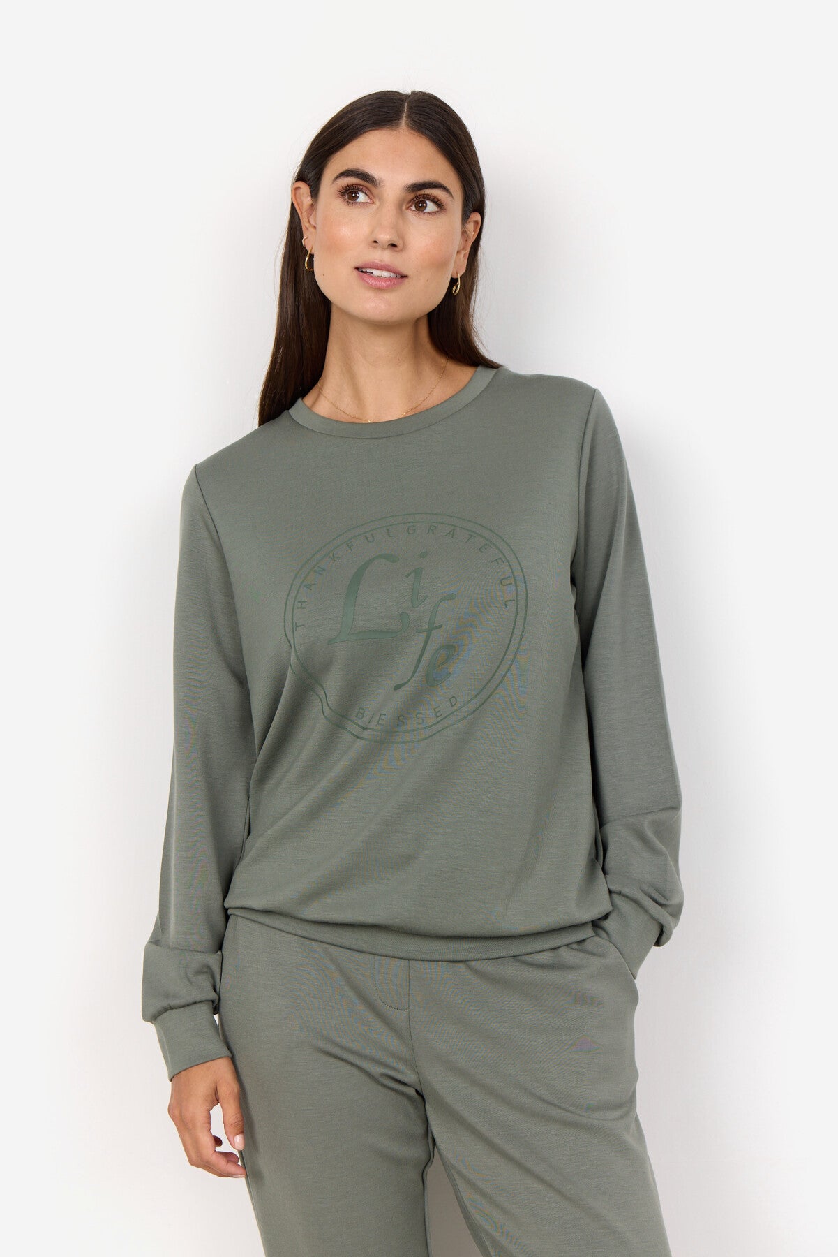 SC-BANU 210 Sweatshirt Dusty Green