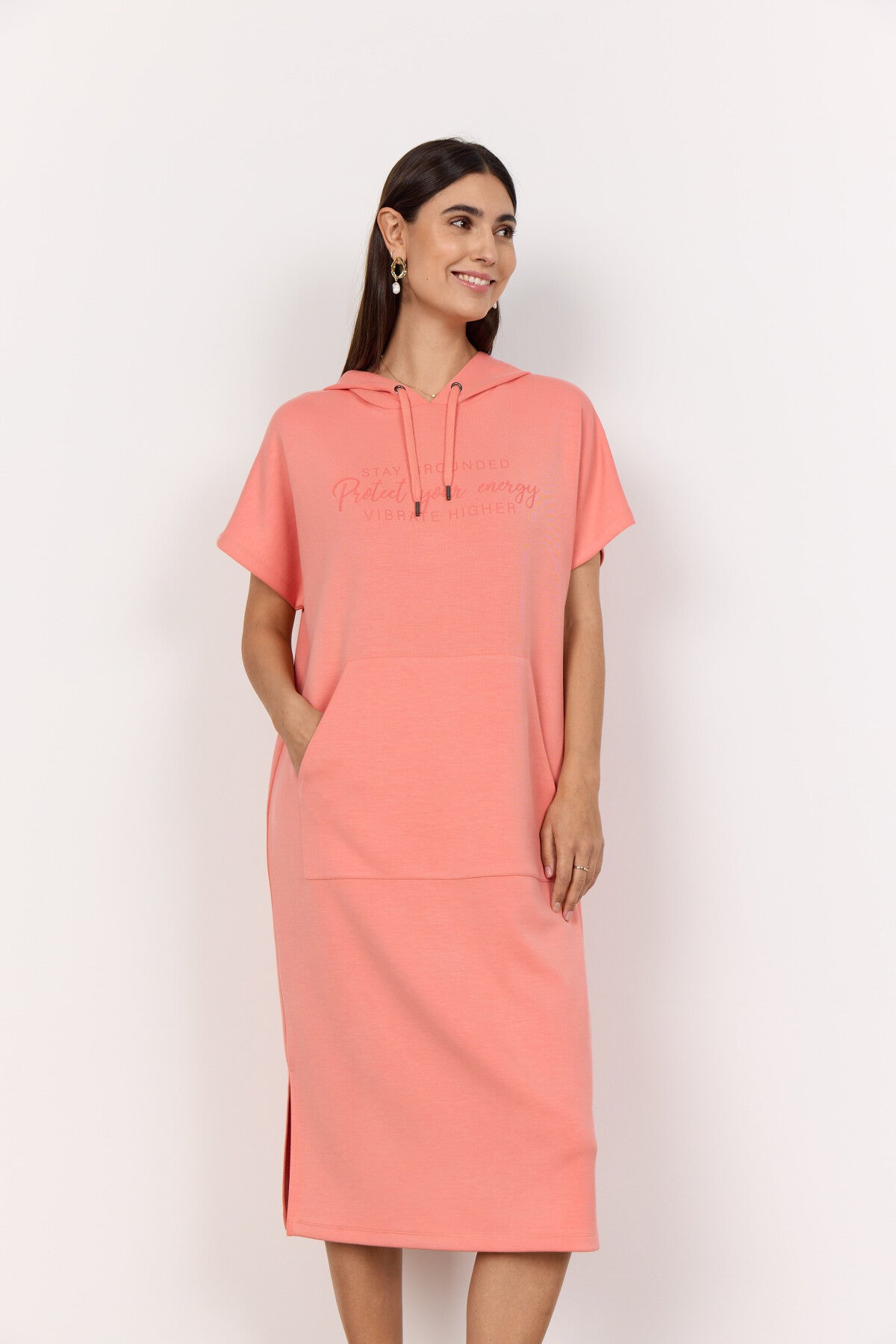 SC-BANU 178 Dress Coral