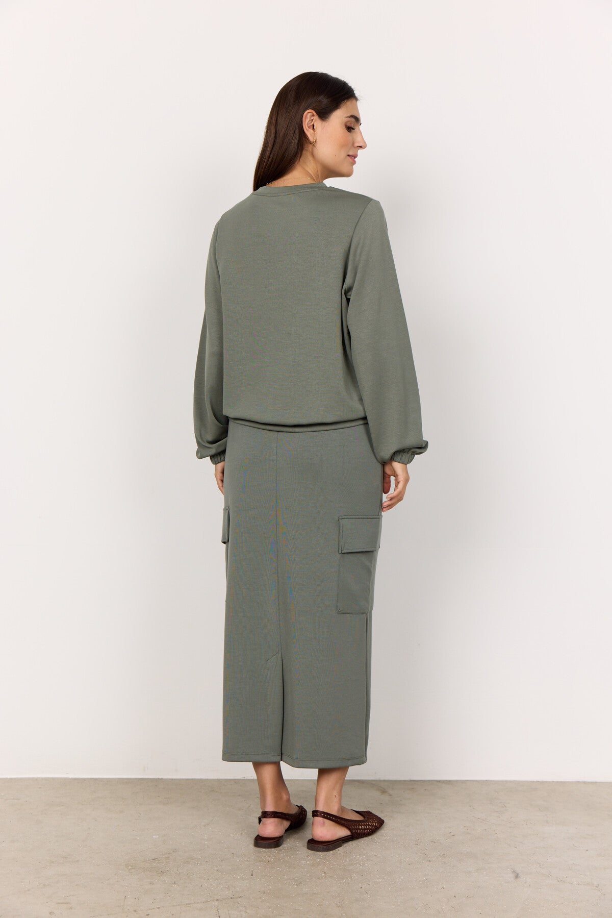 SC-BANU 220 Sweatshirt Dusty Green