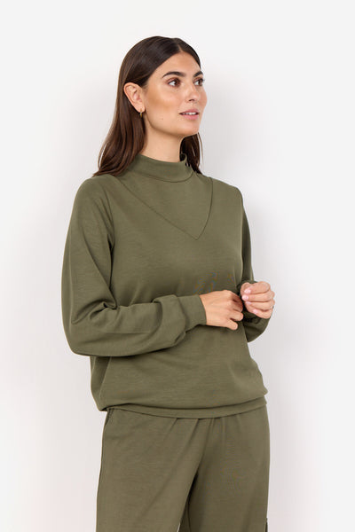 SC-BANU 195 Blouse Olive