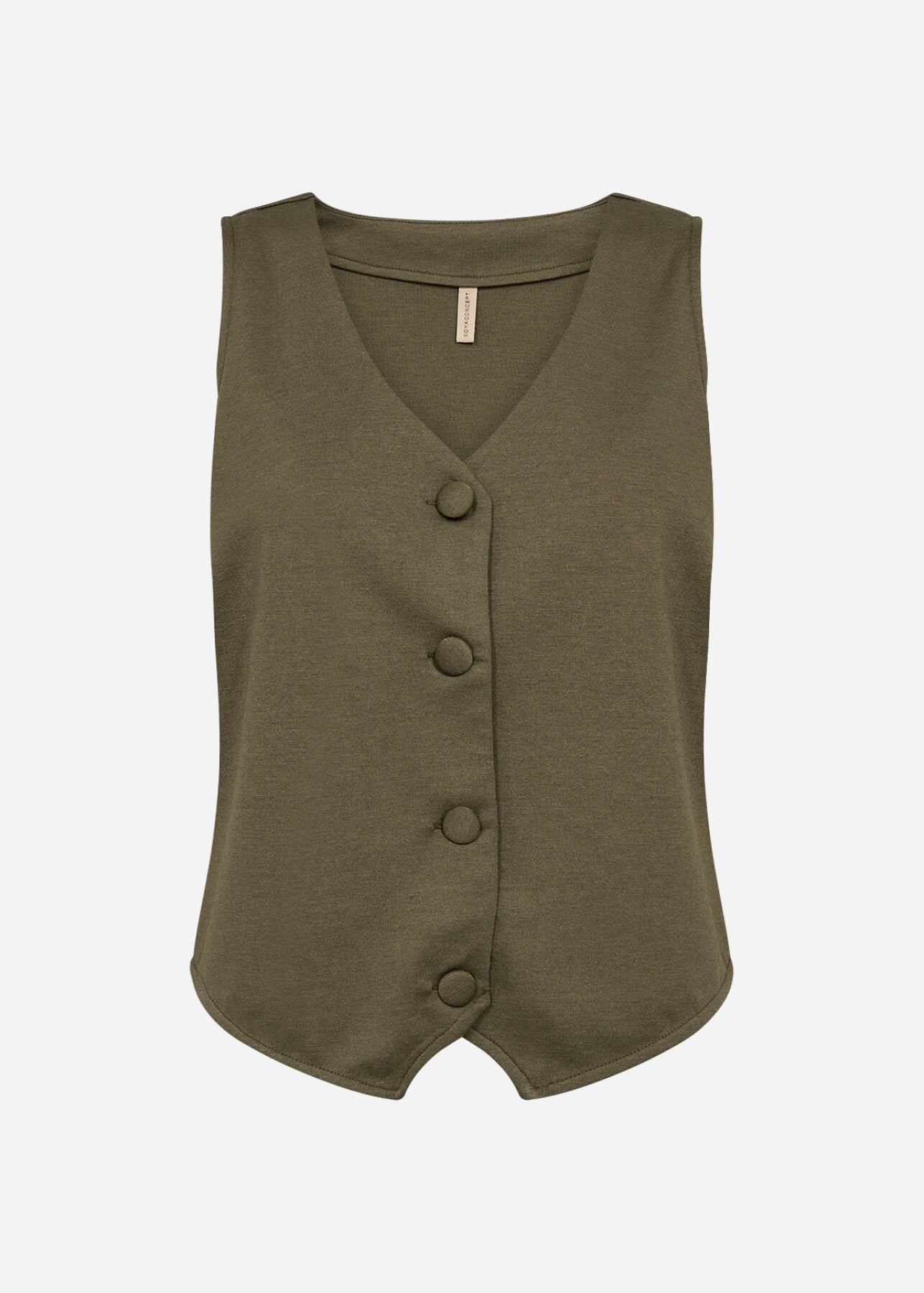 SC-DANIELA 10 Waistcoat Olive