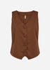 SC-DANIELA 10 Waistcoat Brown