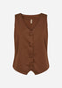 SC-DANIELA 10 Waistcoat Brown