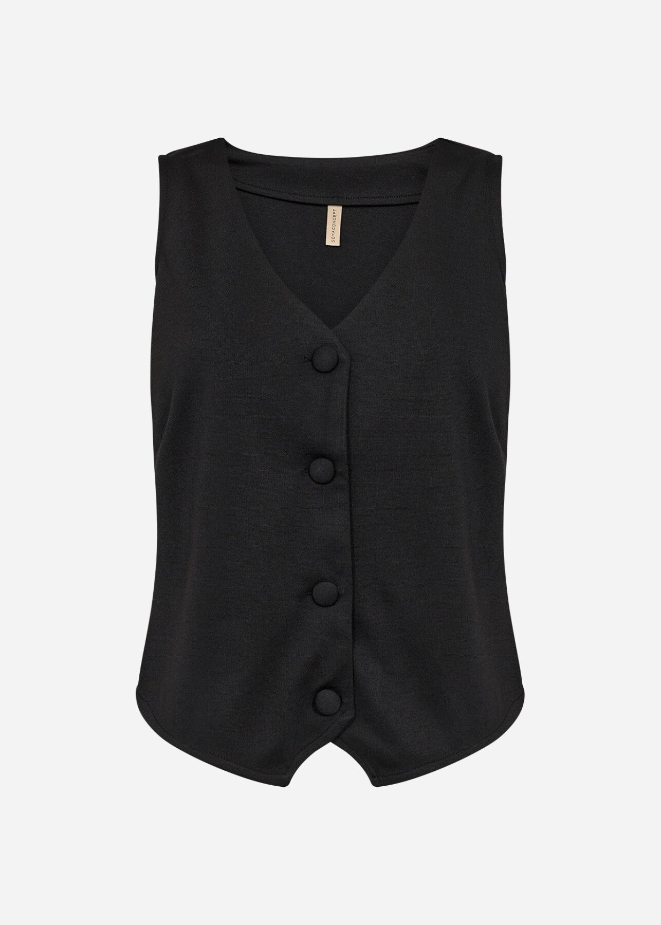 SC-DANIELA 10 Waistcoat Black