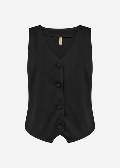 SC-DANIELA 10 Waistcoat Black