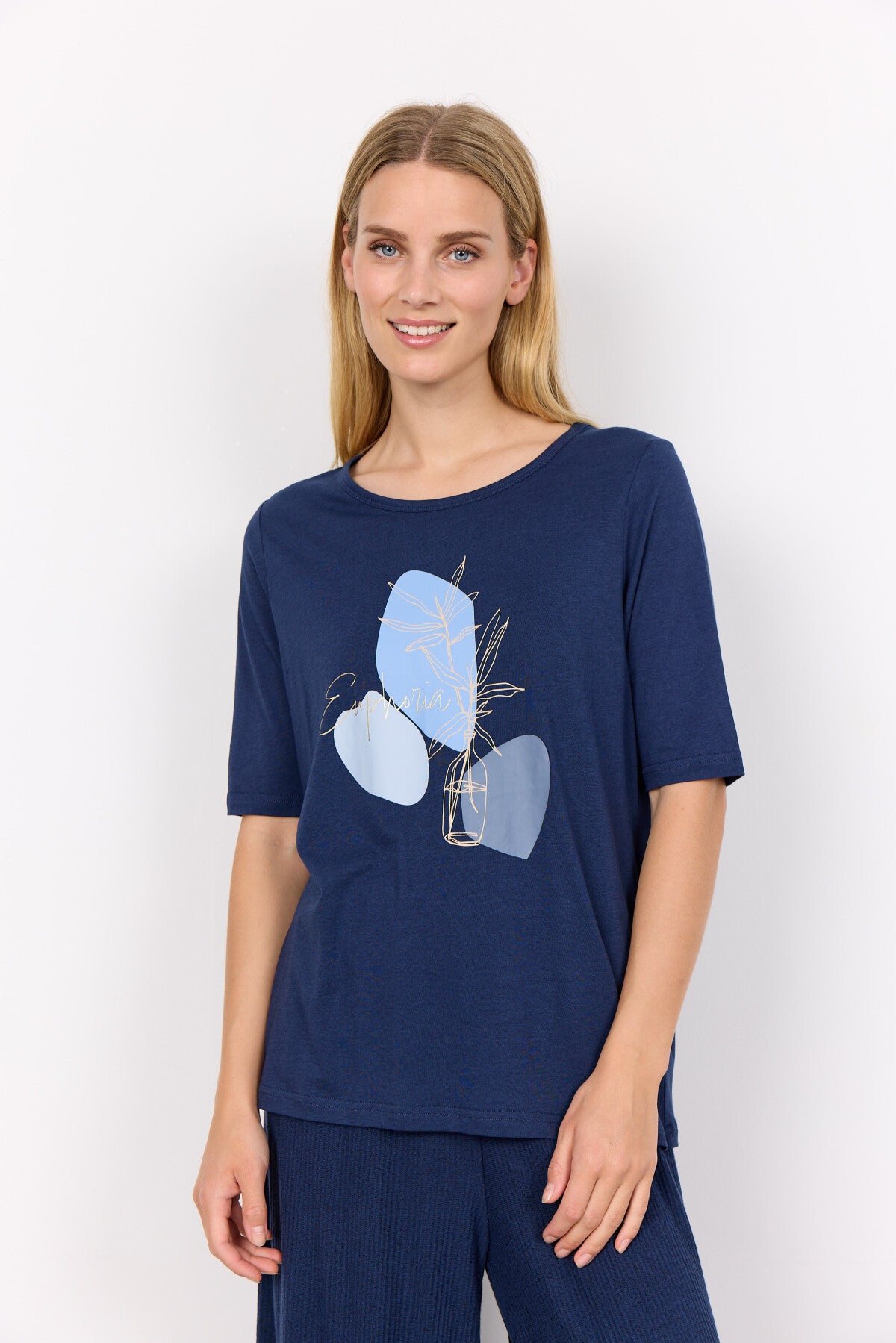 SC-FELICITY FP 475 T-shirt Dark blue