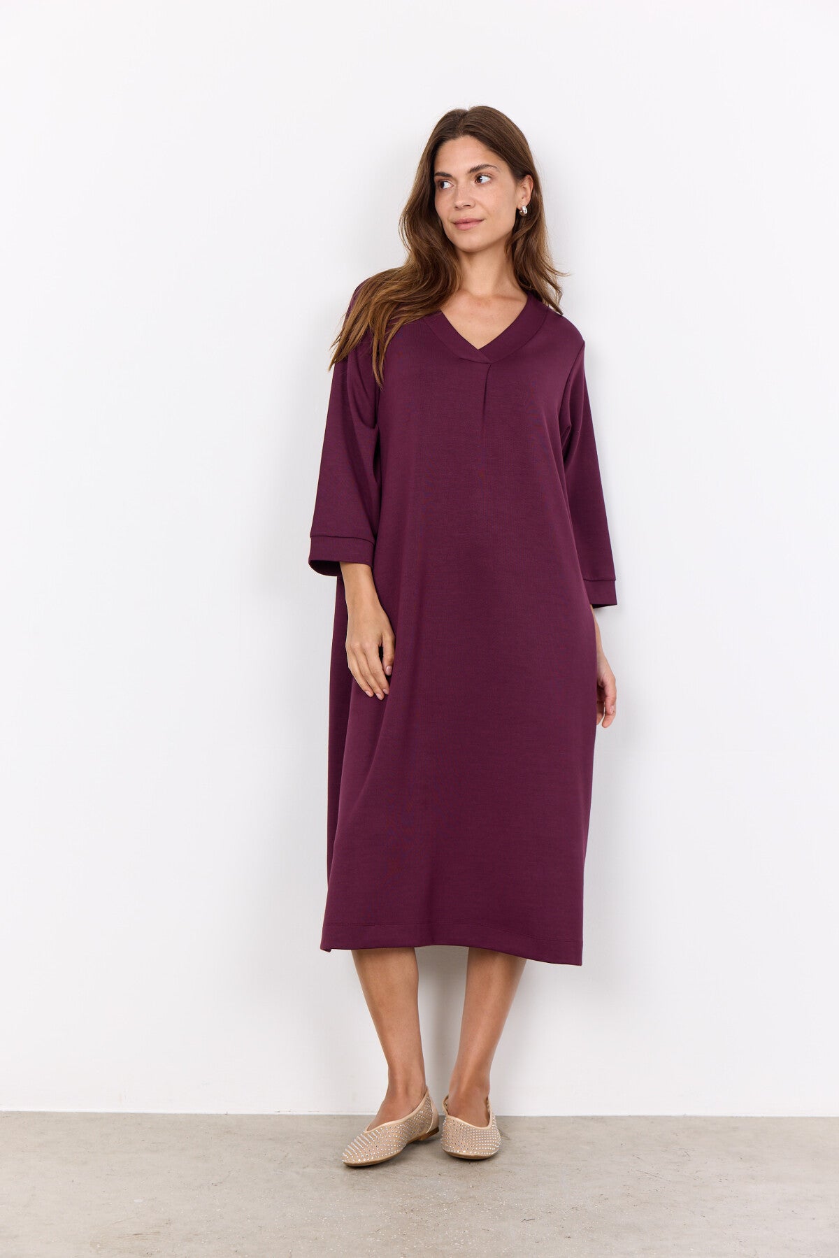 SC-BANU 197 Dress Bordeaux