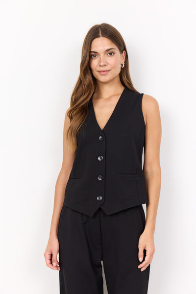 SC-NANNI 1 Waistcoat Black